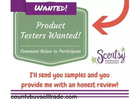Product Testers Wanted!!